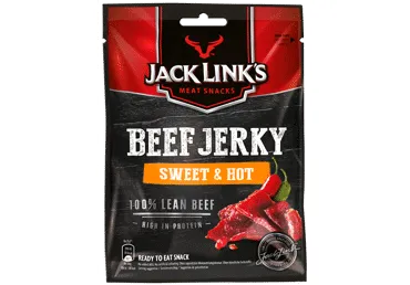 Liellopa gaļas uzkoda Sweet&Hot JACK LINK'S 25g