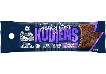 Liellopa gaļas uzkoda Teriyaki melleņu KODIENS 30g