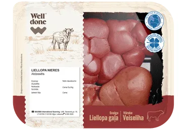 Liellopa nieres WELL DONE fas.