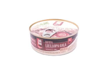 Liellopu gaļa savā sulā AIBI 99% 240g