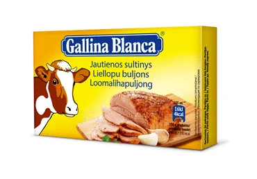 Liellopu gaļas buljons GALLINA BLANCA 8x10g