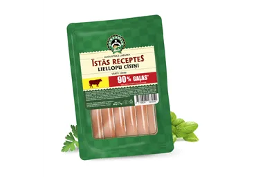 Liellopu gaļas cīsiņi Īstās Receptes VG 280g