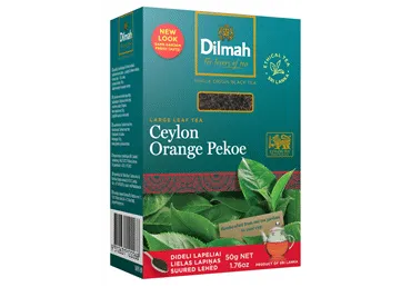 Lielo lapu melnā tēja DILMAH Cop 50g