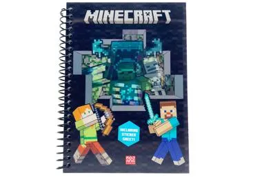 Līniju klade ar spirāli MINECRAFT