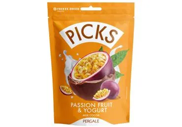 Liofilizēta marakuja kakao glazūrā PICKS 90g