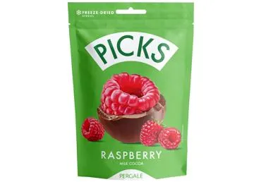 Liofilizētas avenes kakao glazūrā PICKS 90g