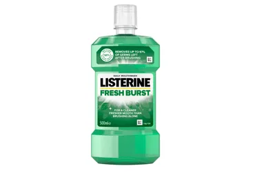 Listerine Fresh Burst  mutes skalošanas līdzeklis ikdienai, 500 ml