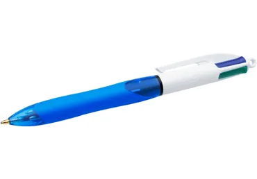 Lodīšu pildspalva BIC 4krāsas