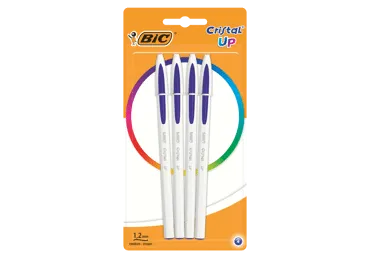 Lodīšu pildspalva BIC zila 4gab.