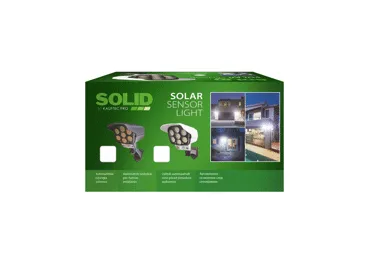 Lukturis darbināms ar saules enerģ.SOLID
