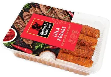 Melnais Barons Ļuļa kebabs pikantajā marinādē 400g