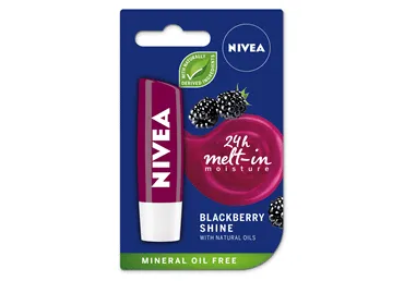 Lūpu balzāms NIVEA Blackberry Shine 4.8g