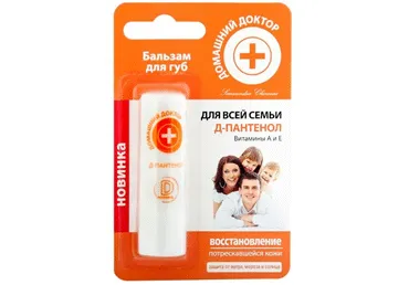 Lūpu balzams DOMASNIJ DOKTOR visai ģimenei 3,6g