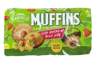 Mafini ZAFIRA ar augļu želejas gabaliņiem 300g