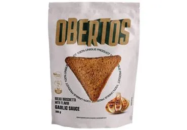 Maizes čipsi ķiploku garšu Obertos 100g