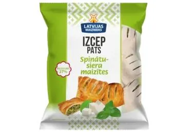 Maizītes ar spinātiem un sieru 360g