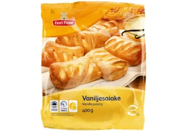 Maizītes ar vaniļas garšu LATVIJAS MAIZNIEKS saldētas 400g