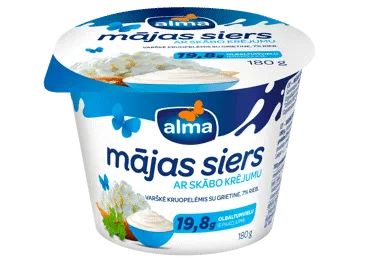MĀJAS SIERS ALMA AR SKĀBO KRĒJUMU 180G