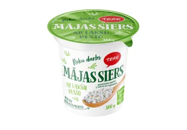 Mājas siers TERE ar lakšu pesto 300g