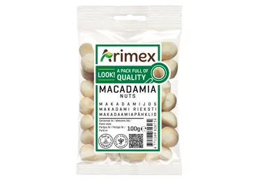 Makadāmijas rieksti ARIMEX 100g