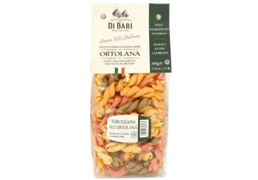 Makaroni DI BARI Torciglioni All’Ortolana 500g
