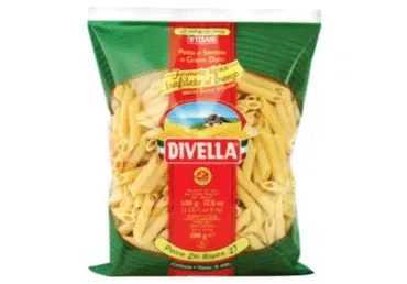 Makaroni DIVELLA Penne Ziti Rigate Bronze 500g
