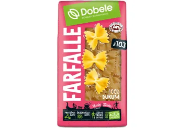 Makaroni DOBELE Farfalle 500g