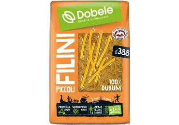 Makaroni nūdeles DOBELE, 500g NPKS