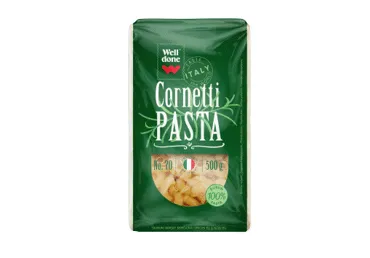 Makaroni WELL DONE Cornetti 500g