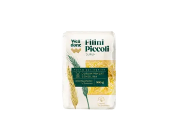 Makaroni WELL DONE Fillini Piccoli 500g