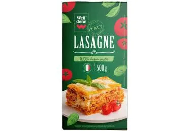 Makaroni WELL DONE Lasagne 500g