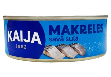Makrele savā sulā KAIJA EO 240g