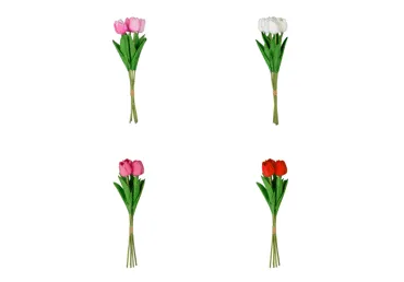 Mākslīgs puķu pušķis 37cm, 1gb.