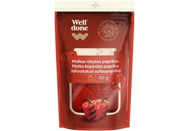 Malta kūpināta paprika WELL DONE 50g