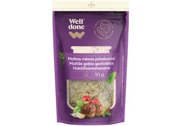 Maltās gaļas garšviela WELL DONE 55g