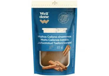 Malts kanēlis WELL DONE 22g