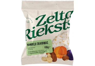 Mandeļu skaidiņas ZELTA RIEKSTS 100g