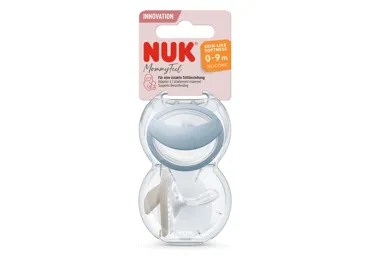 Māneklīši silikona 0-9m NUK 2gab.