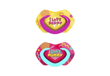 Māneklīši silikona simetriski 6-18m CANPOL 2gab.