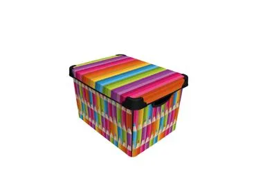 Mantu uzglabāšanas kaste ar vāku 20L 39x29x23,5cm