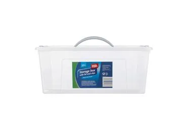 Mantu uzglabāšanas kaste ar vāku un skavām,20l