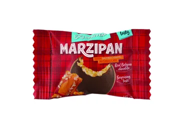 Marcipāns šokolādē SKRĪVERU ar sāļo karameli sver.