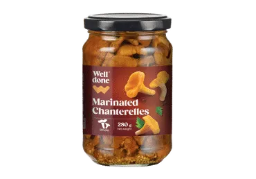 Marinētas gailenes WELL DONE 280g