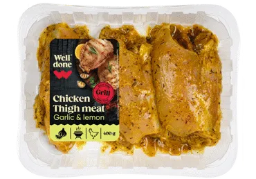 Marinēti cāļa šķiņķi WELL DONE 400g