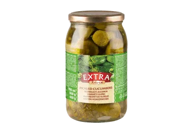 Marinēti gurķi EXTRA LINE 860g