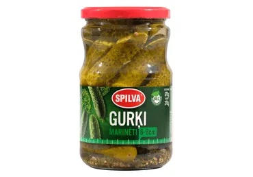 Marinēti gurķi Spilva 6-9cm 670g/360g