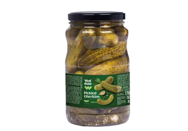 Marinēti gurķi WELL DONE 7-11cm 1650g