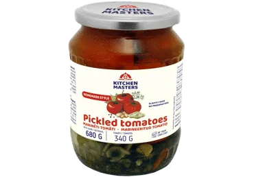 Marinēti tomāti KITCHEN MASTERS 680g