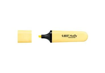 Marķieris BIC pasteļdzeltens