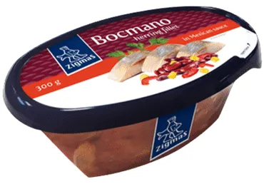 Mar.siļķu fil.Bocmano meks.g.ZIGMAS 300g